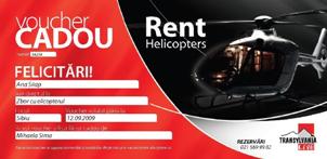 Voucher Cadou Rent Helicopters
